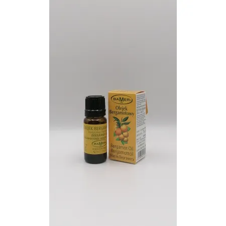 BAMER OLEJEK ETERYCZNY BERGAMOTOWY 100% NATURALNY